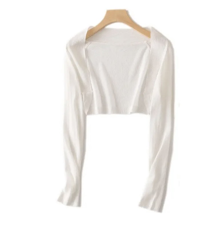 Svadobné bolero ivory - bolero: M