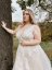 Lucia PLUS SIZE - Farba šiat: Champagne, Veľkosť šiat (PLUS SIZE): 44, Typ viazania: Šnurovačka