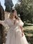 Sasha PLUS SIZE - Farba šiat: Champagne, Veľkosť šiat (PLUS SIZE): 46, Typ viazania: Šnurovačka