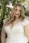 LAILA - Farba šiat: Ivory, Veľkosť šiat (PLUS SIZE): 46, Typ viazania: Šnurovačka