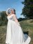 Miriam PLUS SIZE - Farba šiat: Ivory, Veľkosť šiat (PLUS SIZE): 46, Typ viazania: Šnurovačka