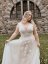 Lucia PLUS SIZE - Farba šiat: Champagne, Veľkosť šiat (PLUS SIZE): 44, Typ viazania: Šnurovačka