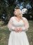 Miriam PLUS SIZE - Farba šiat: Ivory, Veľkosť šiat (PLUS SIZE): 46, Typ viazania: Šnurovačka