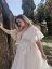 Sasha PLUS SIZE - Farba šiat: Champagne, Veľkosť šiat (PLUS SIZE): 46, Typ viazania: Šnurovačka