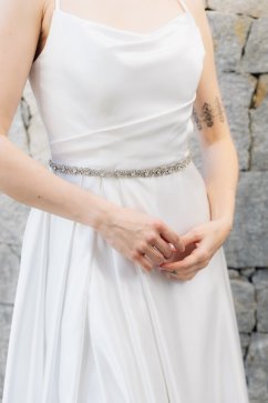 Opasok s ivory stuhou