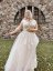 Lucia PLUS SIZE - Farba šiat: Champagne, Veľkosť šiat (PLUS SIZE): 44, Typ viazania: Šnurovačka